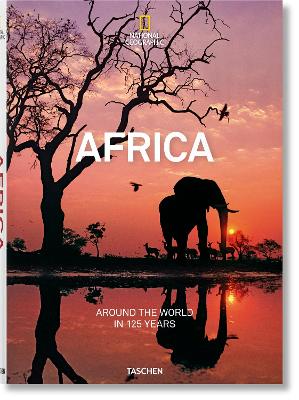 Book cover for National Geographic. Around the World in 125 Years. Africa