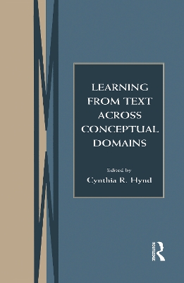 Cover of Learning From Text Across Conceptual Domains