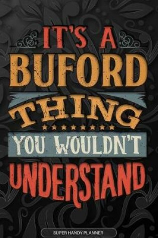 Cover of It's A Buford Thing You Wouldn't Understand