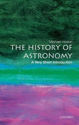 Book cover for The History of Astronomy: A Very Short Introduction