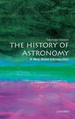 Cover of The History of Astronomy: A Very Short Introduction