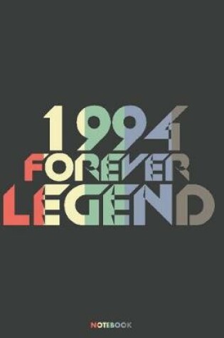 Cover of 1994 Forever Legend Notebook