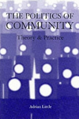 Cover of The Politics of Community