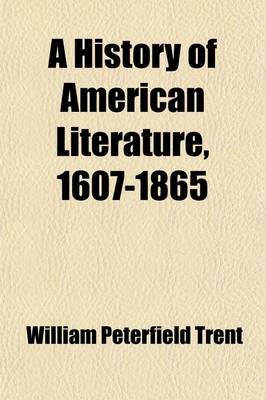 Book cover for A History of American Literature