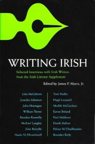 Cover of Writing Irish