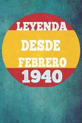 Book cover for Leyenda Desde Febrero 1940