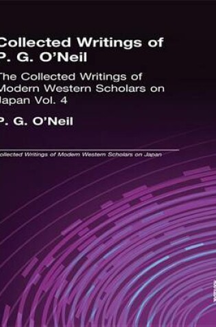 Cover of Collected Writings of P.G. O'Neill