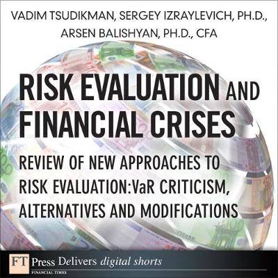 Book cover for Risk Evaluation and Financial Crises