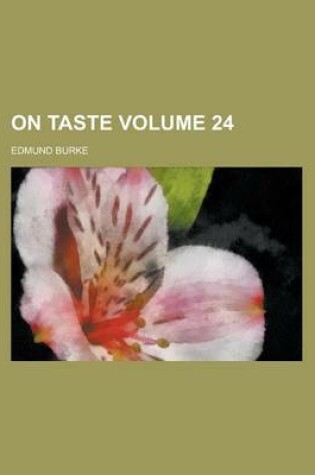 Cover of On Taste Volume 24