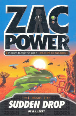 Book cover for Zac Power: Sudden Drop