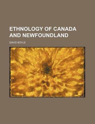 Book cover for Ethnology of Canada and Newfoundland