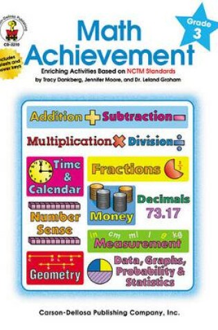 Cover of Math Achievement, Grade 3