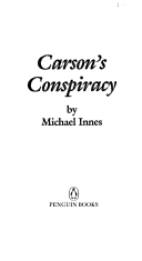 Cover of Carson's Conspiracy