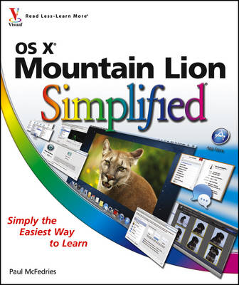 Book cover for OS X Mountain Lion Simplified