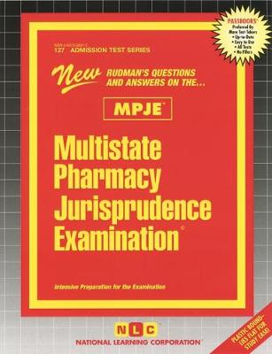 Book cover for Multistate Pharmacy Jurisprudence Examination (MPJE)