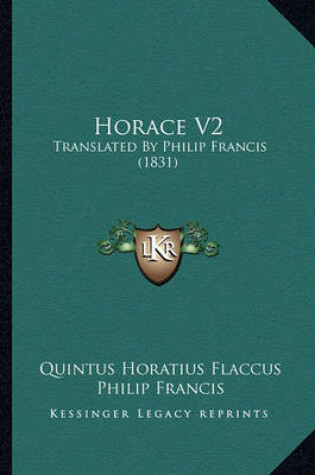 Cover of Horace V2