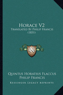 Book cover for Horace V2