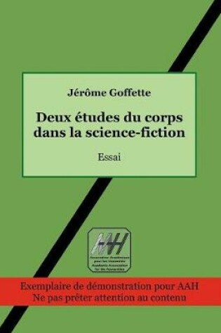 Cover of Deux études du corps dans la science-fiction