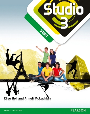 Book cover for Studio 3 vert Pupil Book (11-14 French)