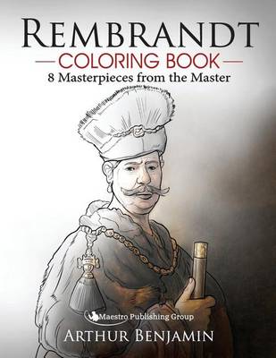Book cover for Rembrandt Coloring Book