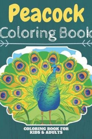 Cover of Peacock Coloring Book