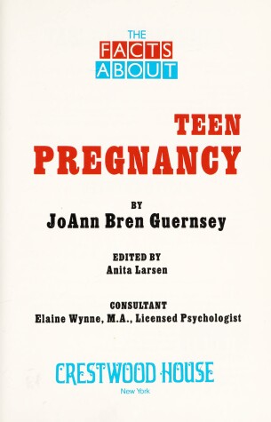 Cover of Teen Pregnancy