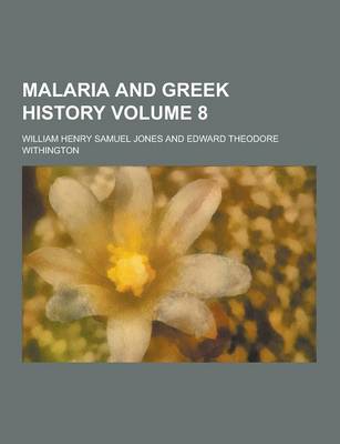 Book cover for Malaria and Greek History Volume 8