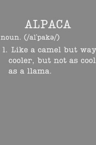 Cover of Alpaca