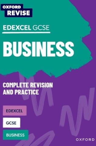 Cover of Oxford Revise: Edexcel GCSE Business Studies