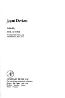 Cover of Input Devices