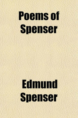 Cover of Poems of Spenser