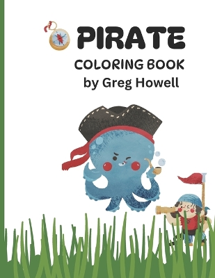 Book cover for Pirate Coloring Book