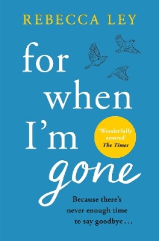 Cover of For When I'm Gone
