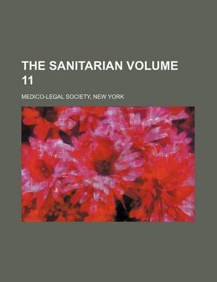 Book cover for The Sanitarian Volume 11