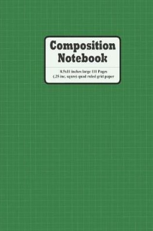 Cover of Composition notebook (Green Color)