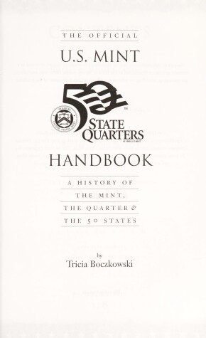 Book cover for The Official United States Mint 50 State Quarters Handbook