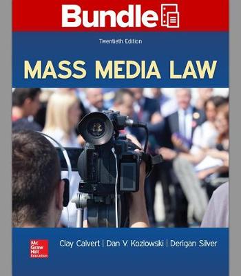 Book cover for Gen Combo Mass Media Law; Connect Access Card