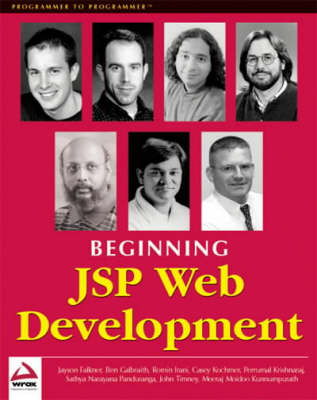 Book cover for Beginning JSP Web Development