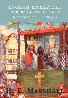 Book cover for English Literature for Boys and Girls - Illustrated by John R. Skelton