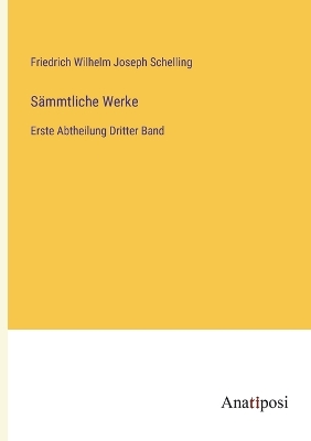 Book cover for Sämmtliche Werke