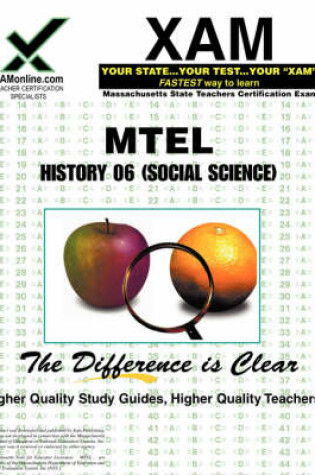 Cover of MTEL History 06 (Social Science)