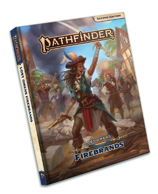 Book cover for Pathfinder Lost Omens Firebrands (P2)