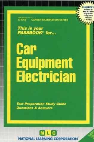 Cover of Car Equipment Electrician