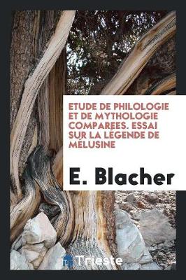 Book cover for Etude de Philologie Et de Mythologie Comparees
