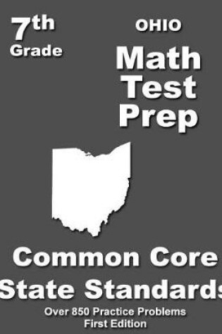 Cover of Ohio 7th Grade Math Test Prep