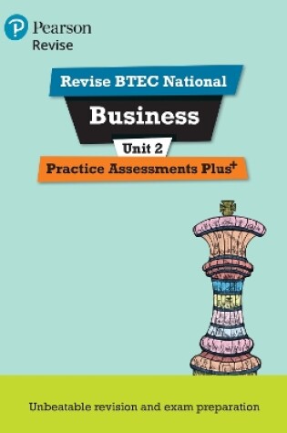 Cover of Pearson REVISE BTEC National Business Practice Plus U2 - for 2025 exams