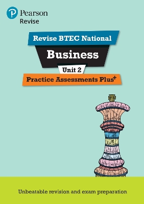 Cover of Pearson REVISE BTEC National Business Practice Plus U2 - for 2025 exams