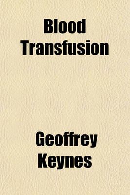 Book cover for Blood Transfusion