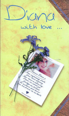 Book cover for Diana with Love...