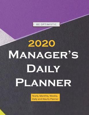 Book cover for 2020 Manager's Daily Planner Large